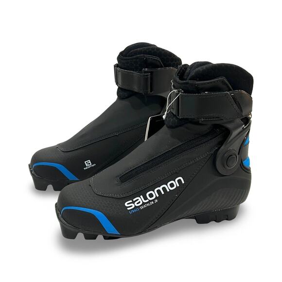 Salomon Other - Salomon Junior Skate Cross Country Boots S Race Skiathlon 3.5 EU 35.5 Black SNS